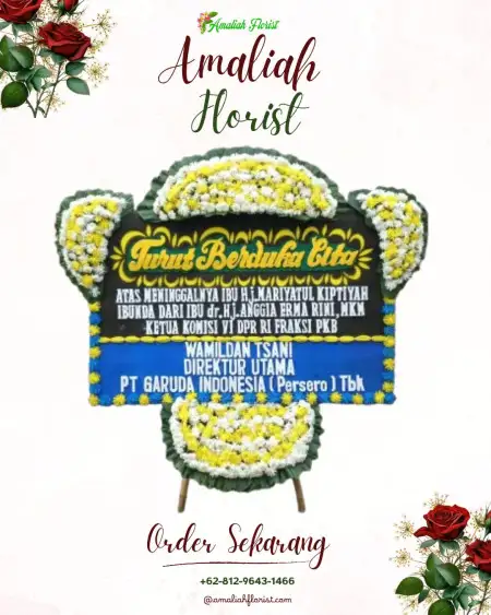 Papan Bunga Duka Lampung Tengah